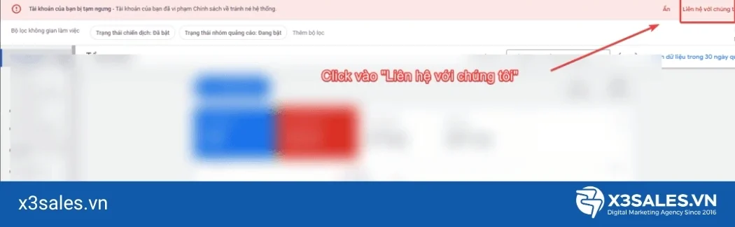 Cách kháng tài khoản Google Ads bị tạm ngưng