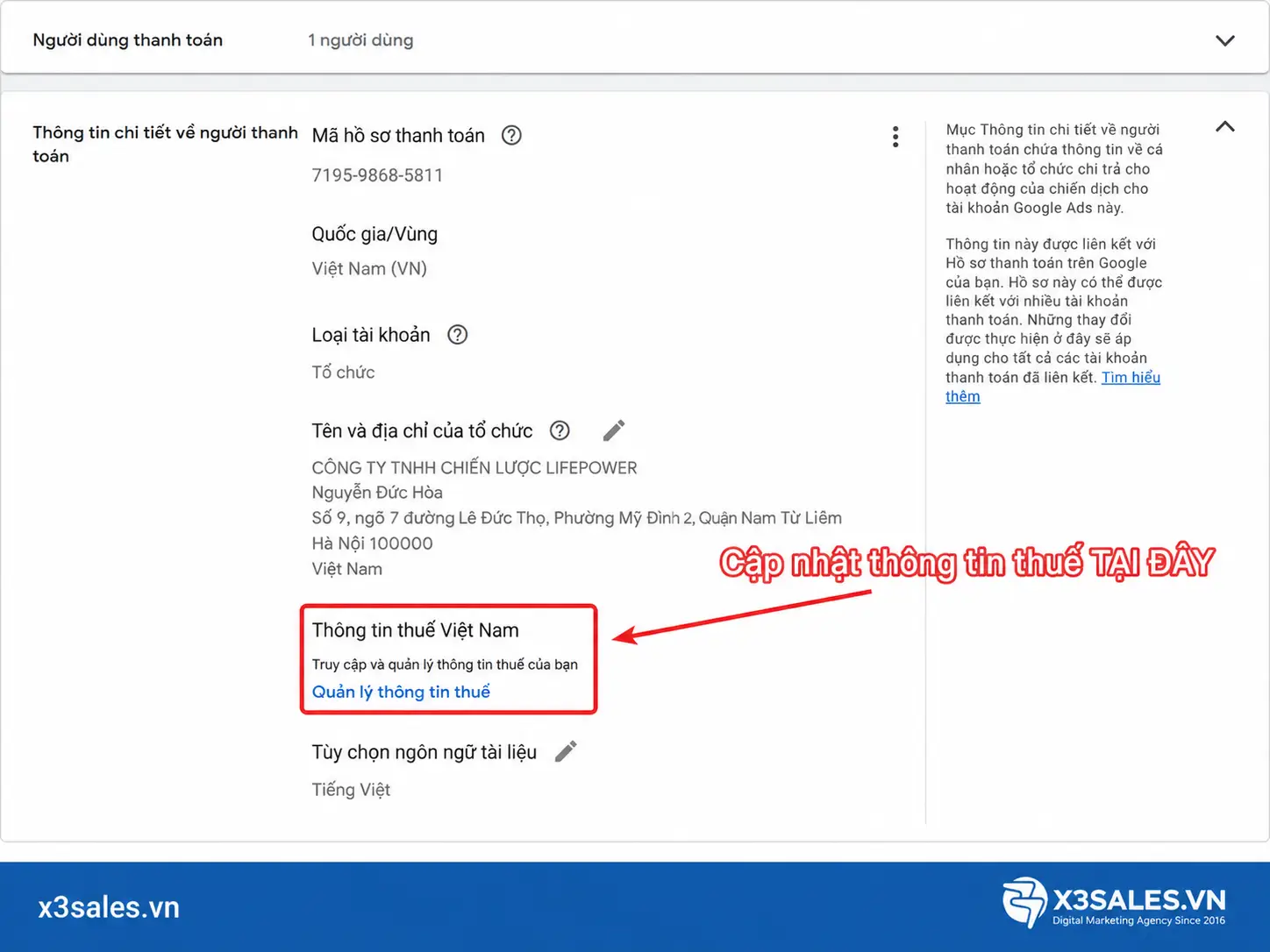 Hướng dẫn nhanh về cách lấy hoá đơn Google Ads