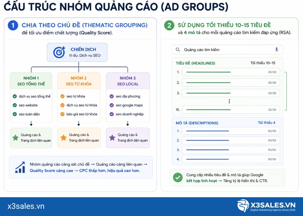 Chạy Google Ads cần lưu ý những gì 