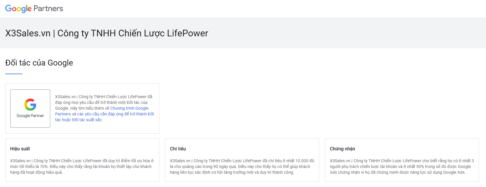 Google Partner là gì? Điều kiện và quy trình trở thành đối tác Google Mới Nhất