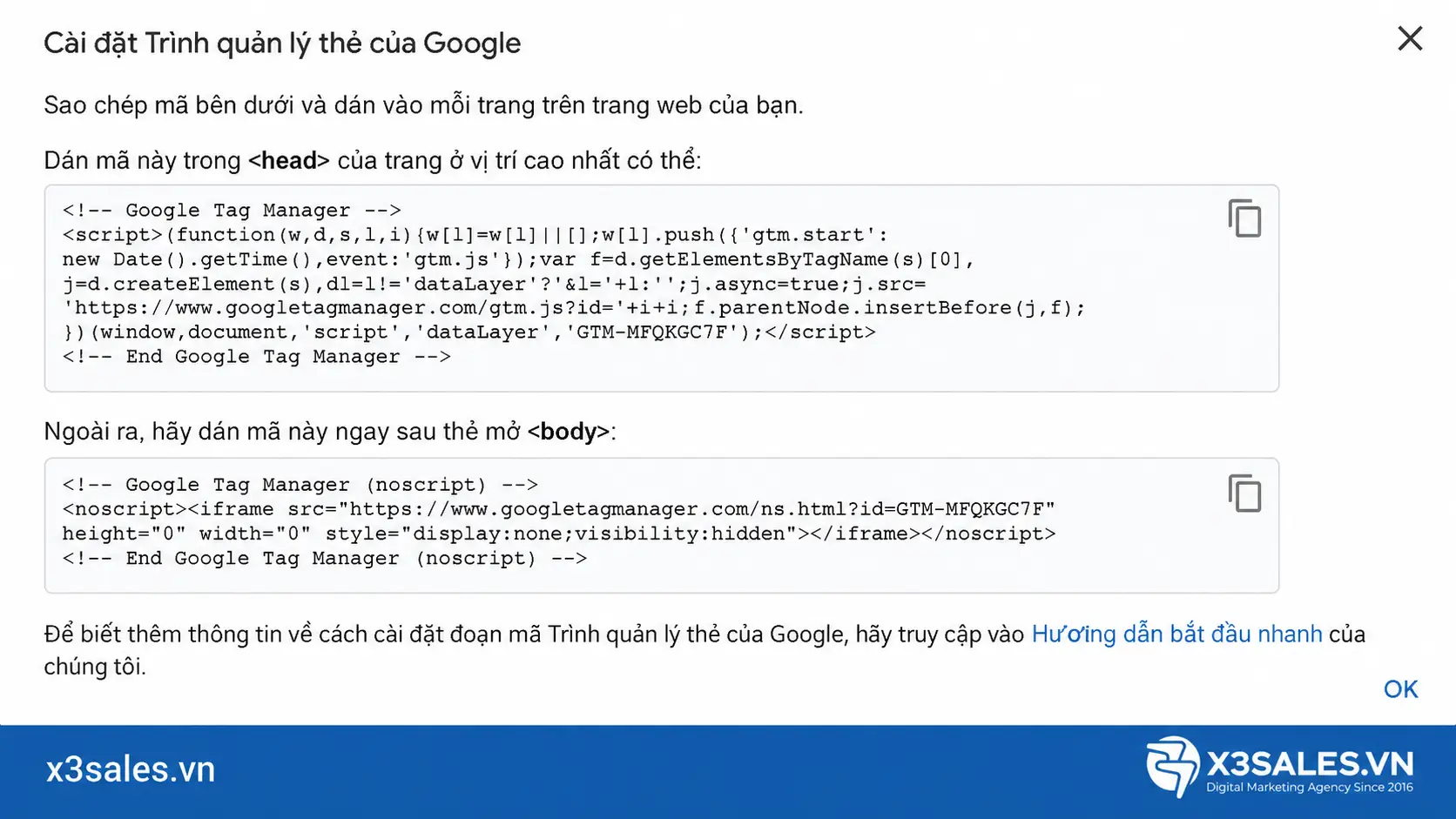 Cách cài đặt Google Tag Manager WordPress