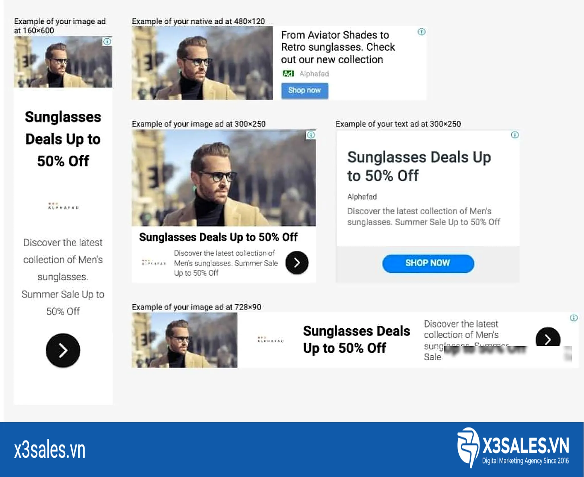 Kích Thước Banner Google Ads: Tổng Hợp Các Size Chuẩn Nhất