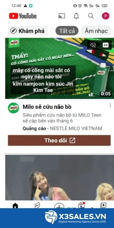 Chạy quảng cáo Youtube Ads
