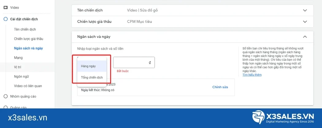 Chạy quảng cáo Youtube Ads
