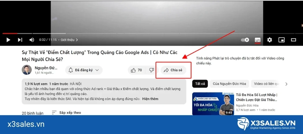 Chạy quảng cáo Youtube Ads