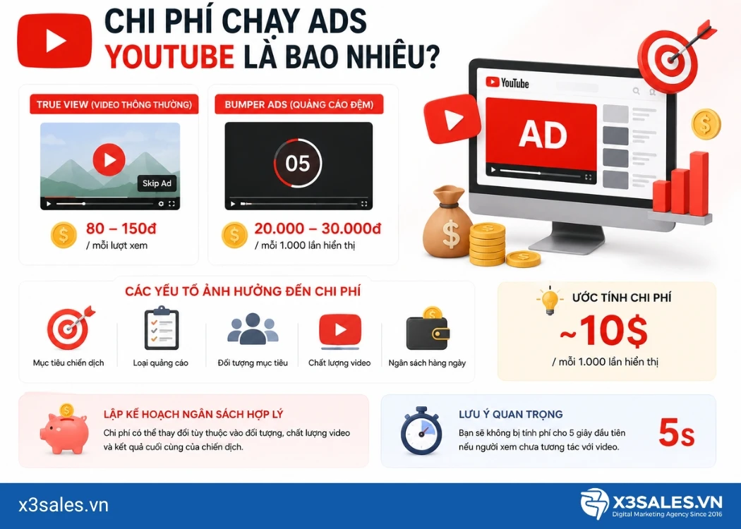 Chạy quảng cáo Youtube Ads