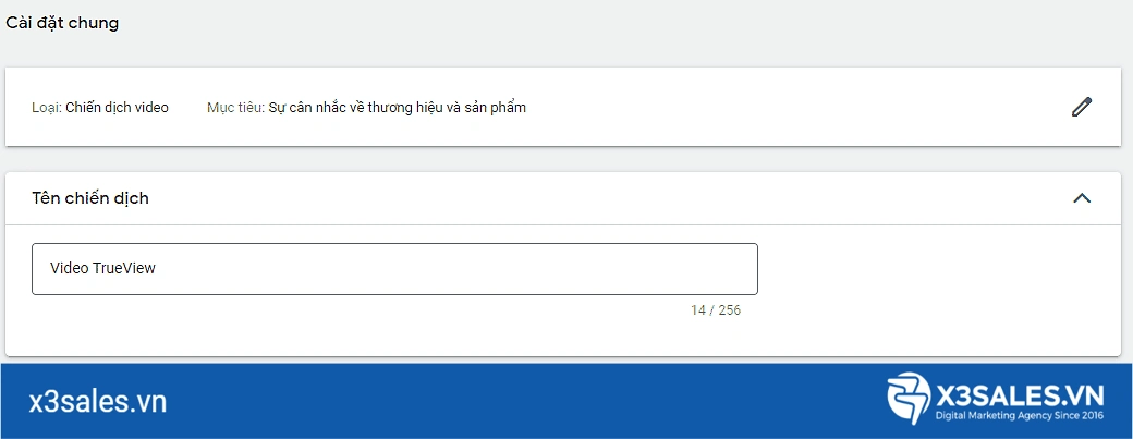 Chạy Quảng Cáo YouTube TrueView