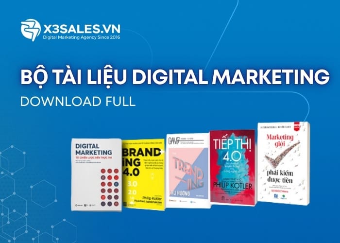 Full Bộ tài liệu Digital Marketing tự học 2024