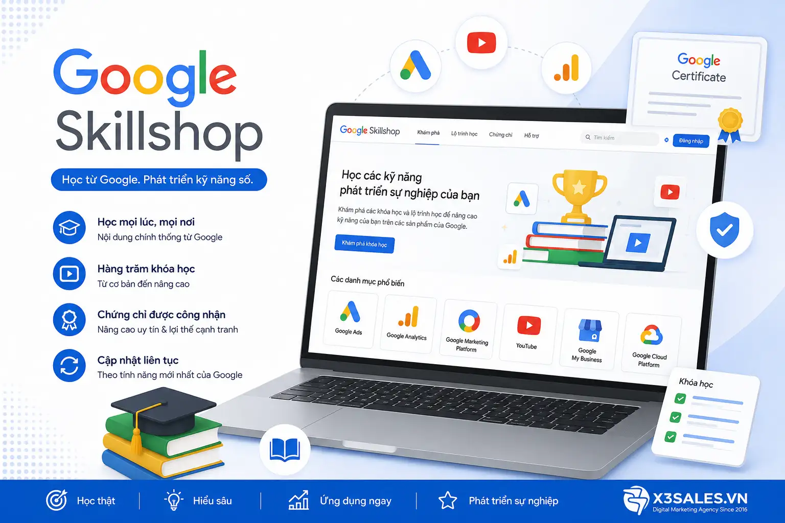 Google Skillshop là gì mà dân Google Ads bắt buộc phải BIẾT?