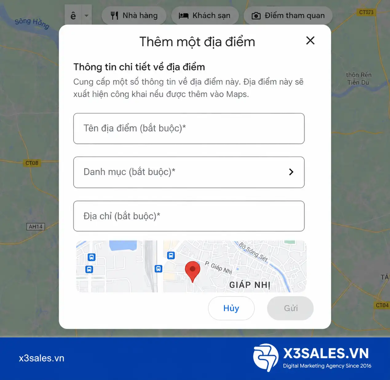 Hướng Dẫn Cách Tạo Địa Điểm Trên Google Maps Chuẩn SEO Mới Nhất