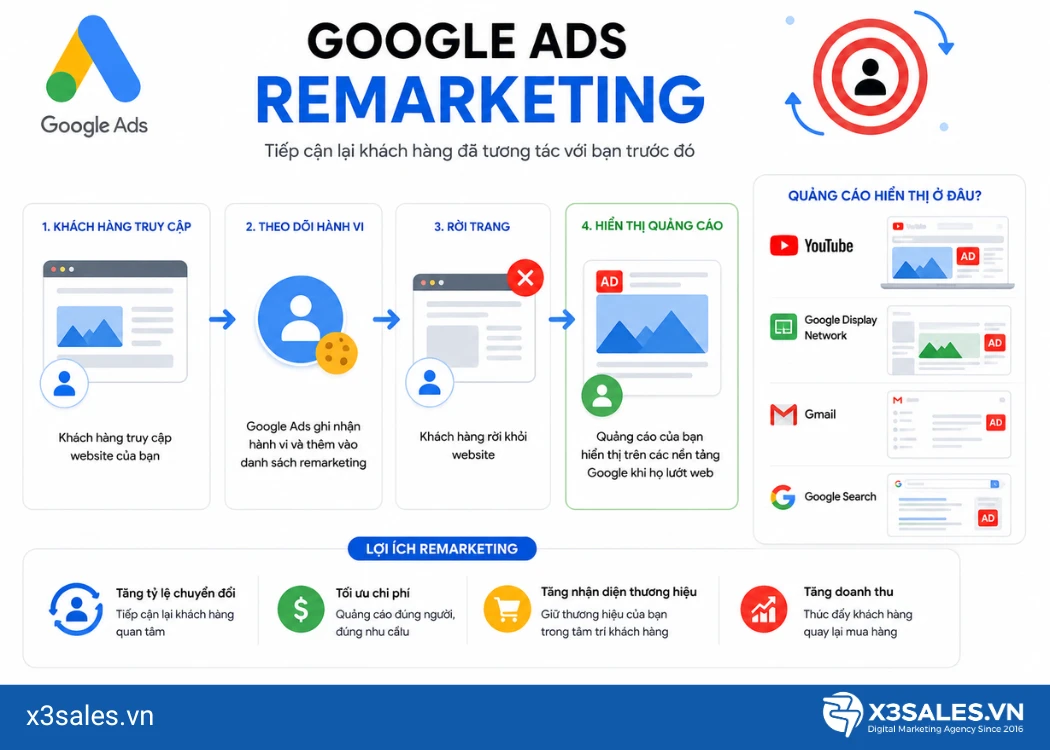 Tìm hiểu chung về Google Ads Remarketing