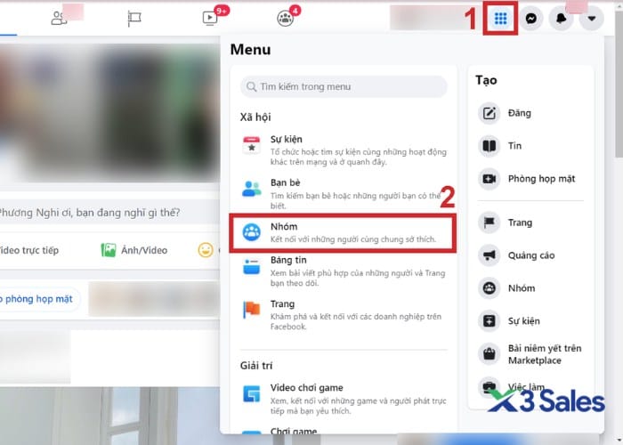 Hướng dẫn chi tiết liên kết nhóm với Fanpage Facebook