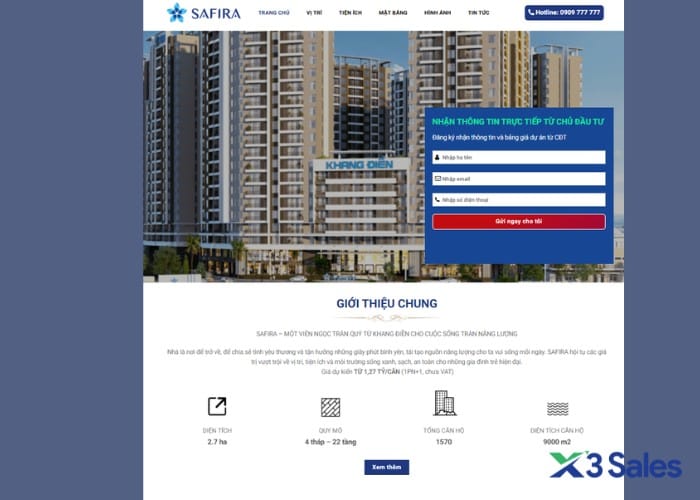 Tổng hợp các mẫu Landing Page theo từng ngành nghề