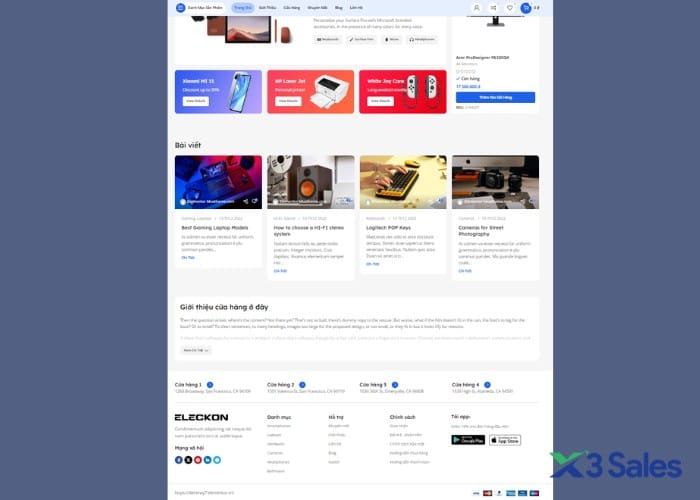 Tổng hợp các mẫu Landing Page theo từng ngành nghề