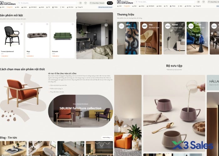 Tổng hợp các mẫu Landing Page theo từng ngành nghề