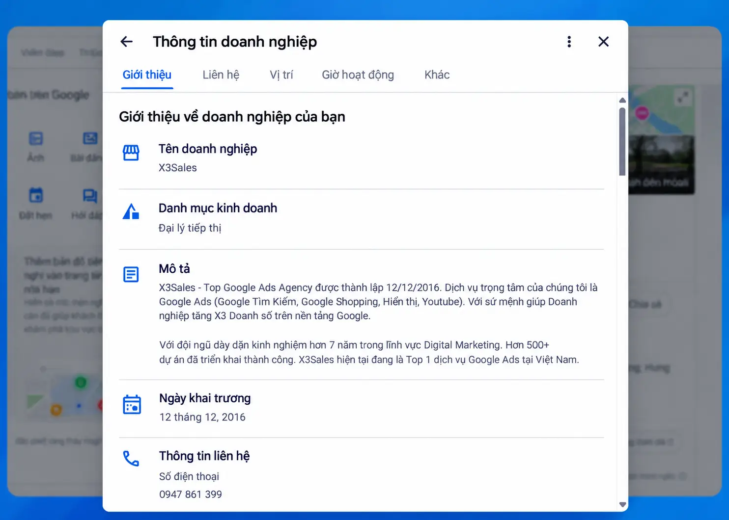 Tối ưu Google Business Profile cho doanh nghiệp