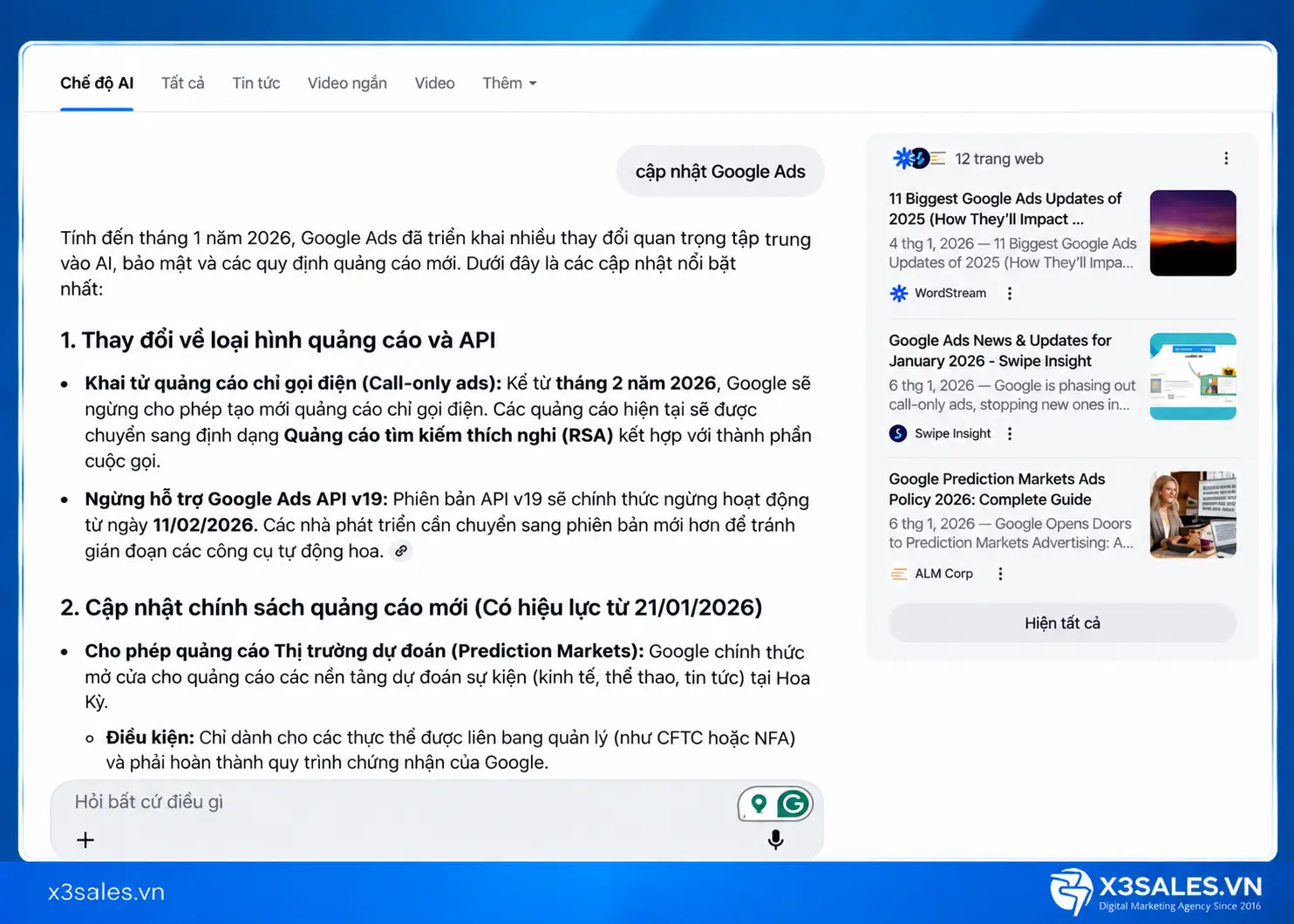 Tổng hợp 6 Bản Cập Nhật Google Ads Đáng Chú Ý Nhất