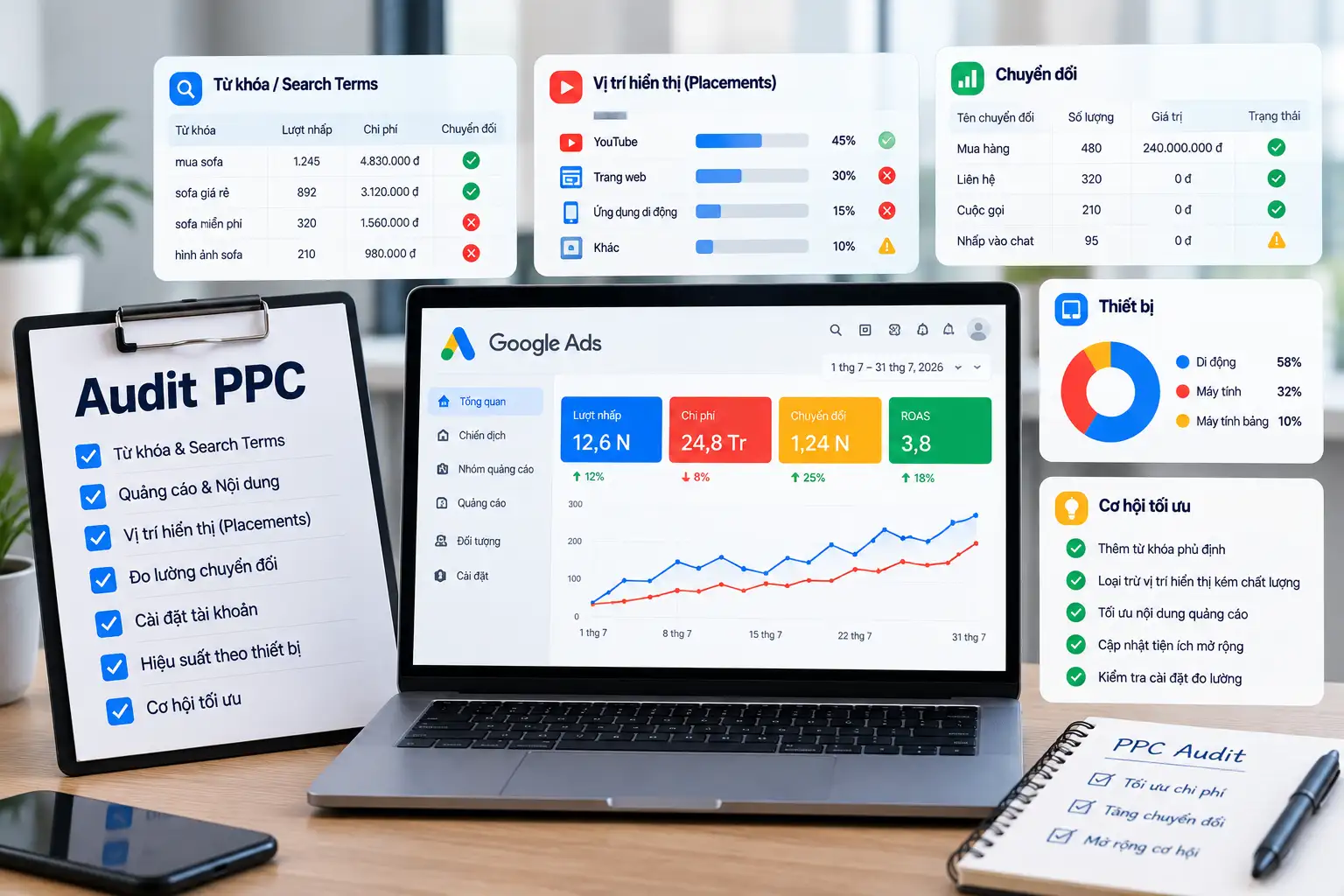 Audit PPC Giúp Tối Ưu Hiệu Suất Quảng Cáo