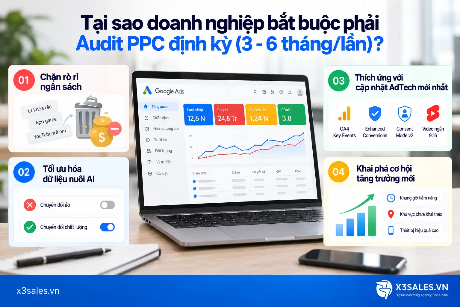 Audit PPC Giúp Tối Ưu Hiệu Suất Quảng Cáo