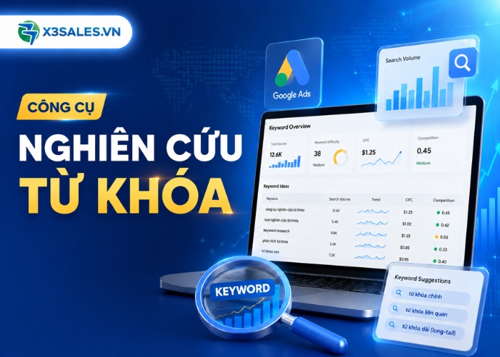 Công cụ nghiên cứu từ khoá SEO, Google Ads tốt nhất hiện nay