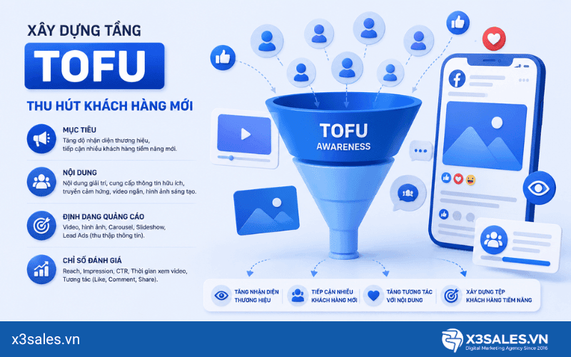 Phễu Quảng Cáo FaceBook: Bí Quyết Xây Dựng Hệ Thống X3 Doanh Số Bền Vững