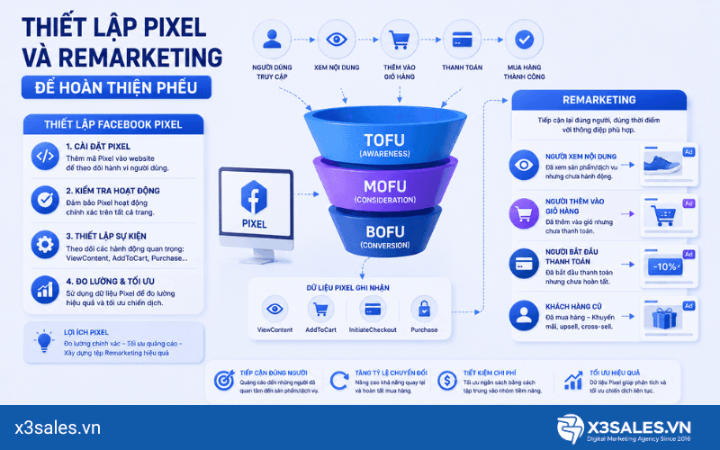 Phễu Quảng Cáo FaceBook: Bí Quyết Xây Dựng Hệ Thống X3 Doanh Số Bền Vững