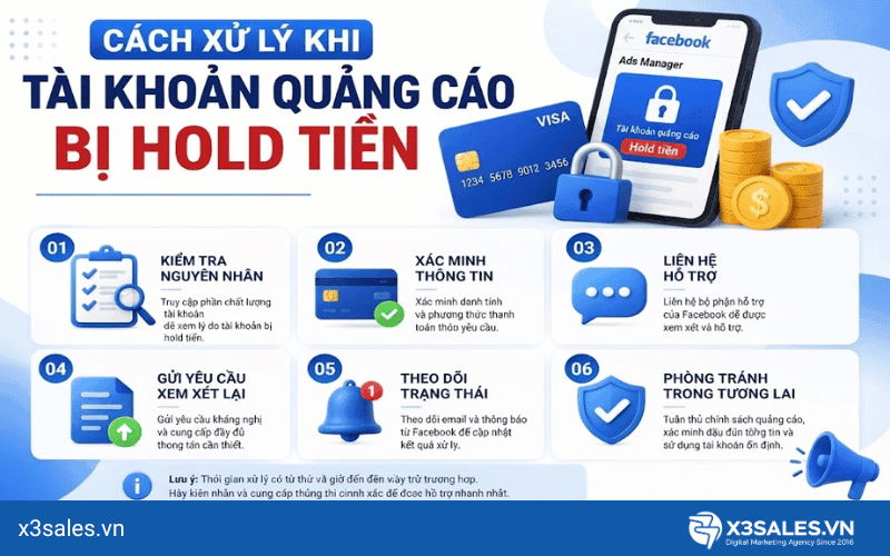 Tài Khoản Quảng Cáo Bị Hold Tiền: Nguyên Nhân Và Cách Xử Lý Hiệu Quả