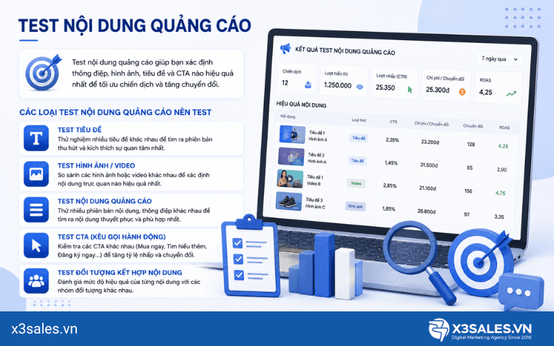 Quy Trình Test Quảng Cáo Facebook Chuẩn Để Không Bị "Đốt Tiền"