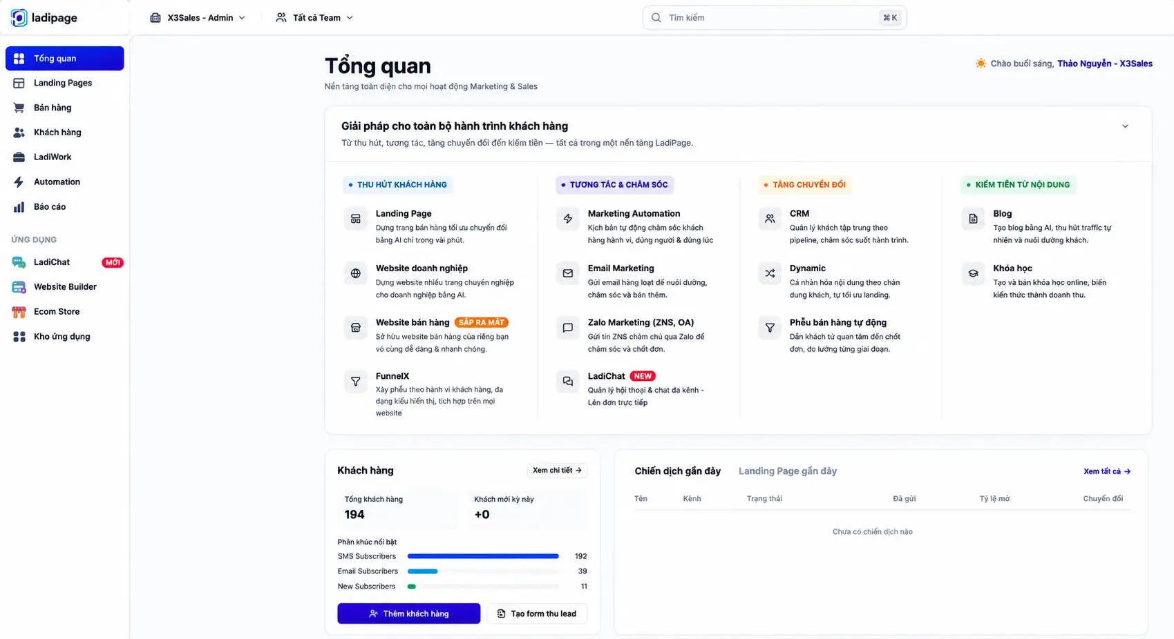 Landing Page là gì? X3Sales sử dụng nền tảng nào và chính sách quản lý